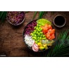 Poke bowl saumon mariné