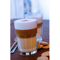 Latte Machiatto + sirop au choix