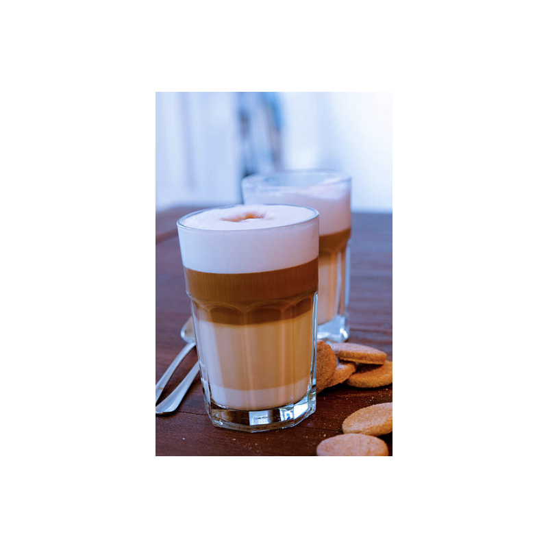 Latte Machiatto + sirop au choix