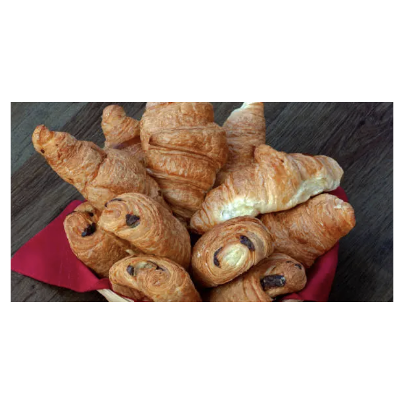 Croissant et pain au chocolat