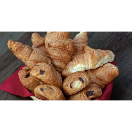 Croissant et pain au chocolat